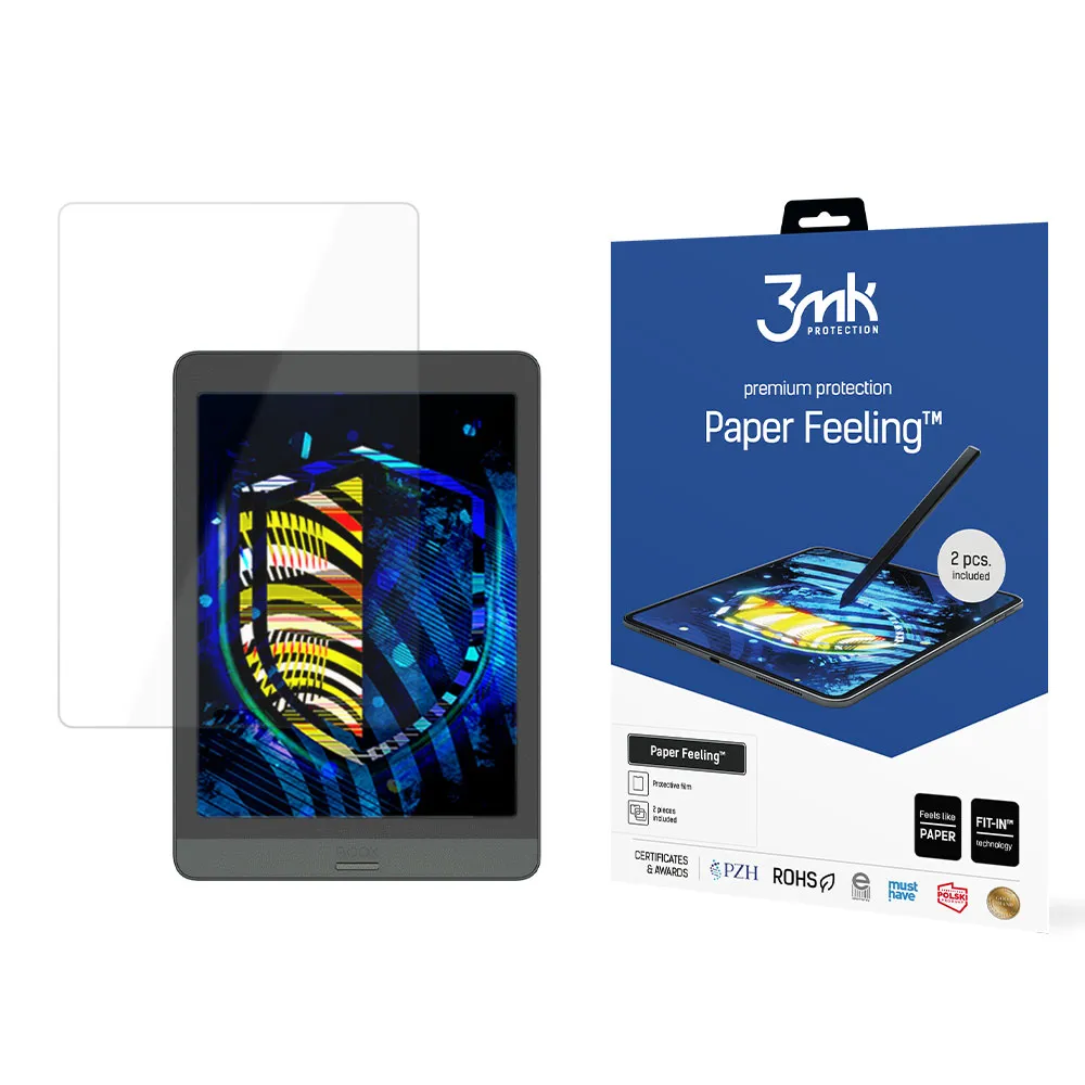 Protective film for Onyx Boox Nova 3 - 3mk Paper Feeling (2 pcs.)