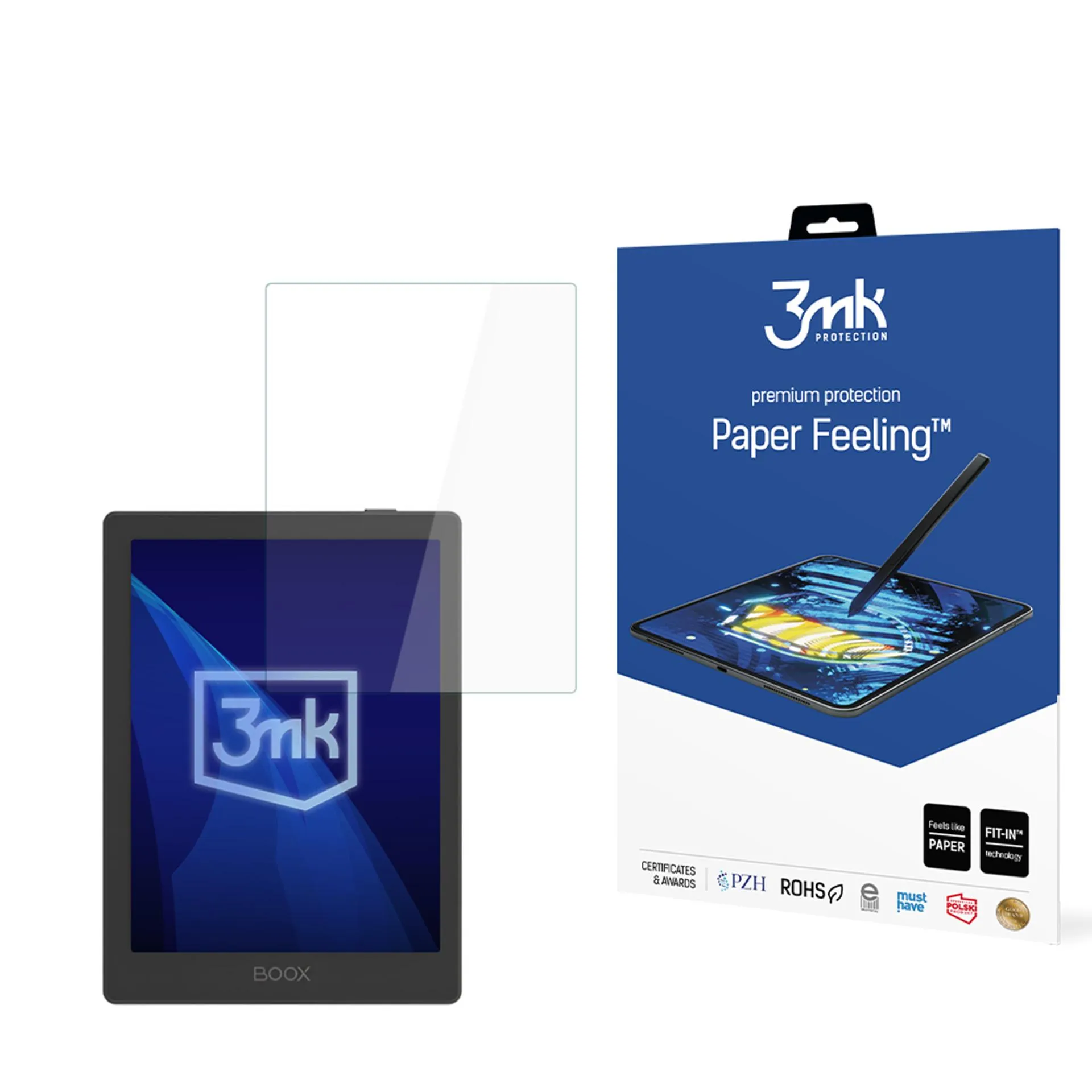 Protective film for Onyx Boox Poke 5  - 3mk Paper Feeling (2 pcs.)