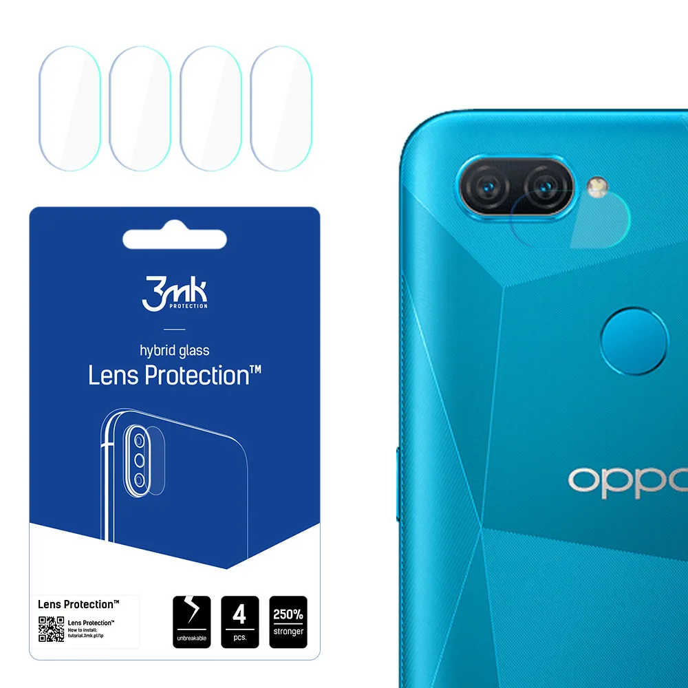 Lens glass for Oppo A12 - 3mk Lens Protection