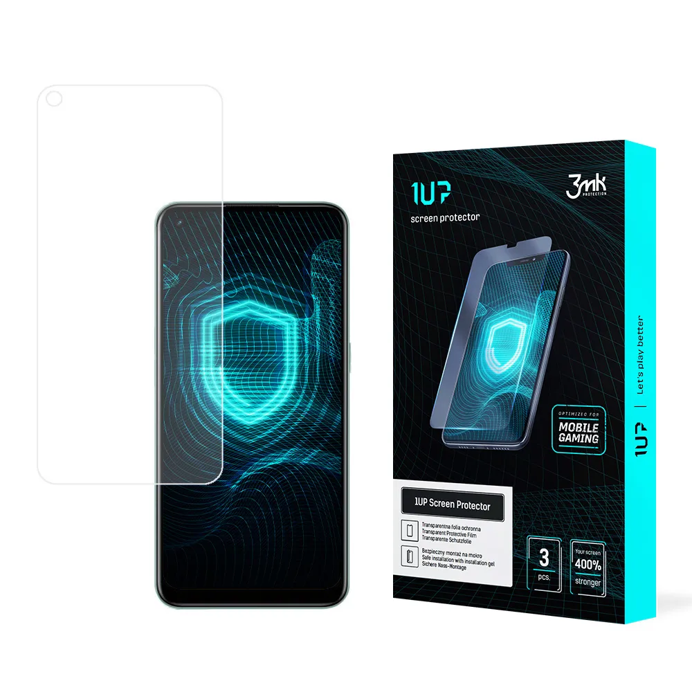 Screen protector for Oppo A32 - 3mk 1UP screen protector (3 pieces)
