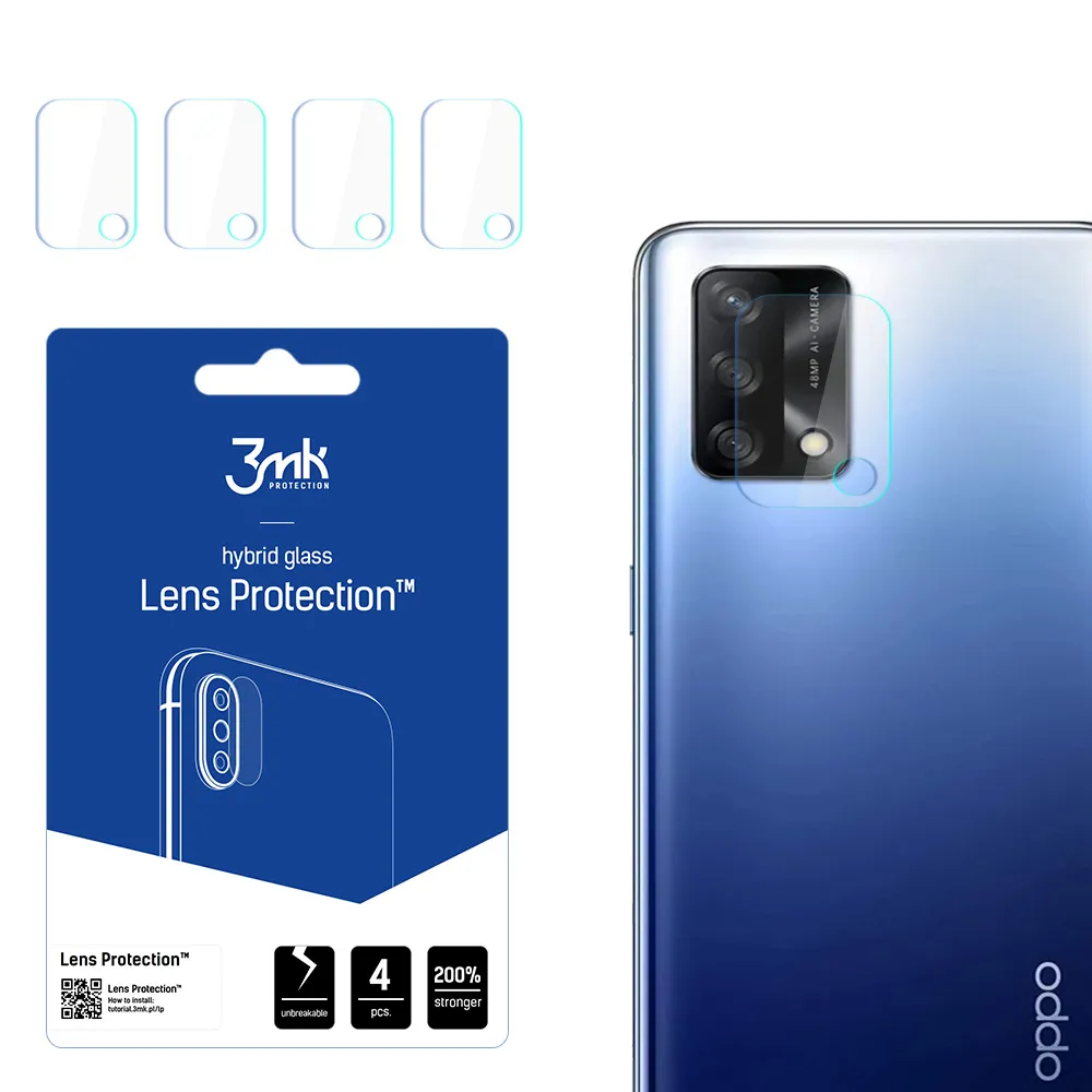 Lens glass for Oppo F19 - 3mk Lens Protection