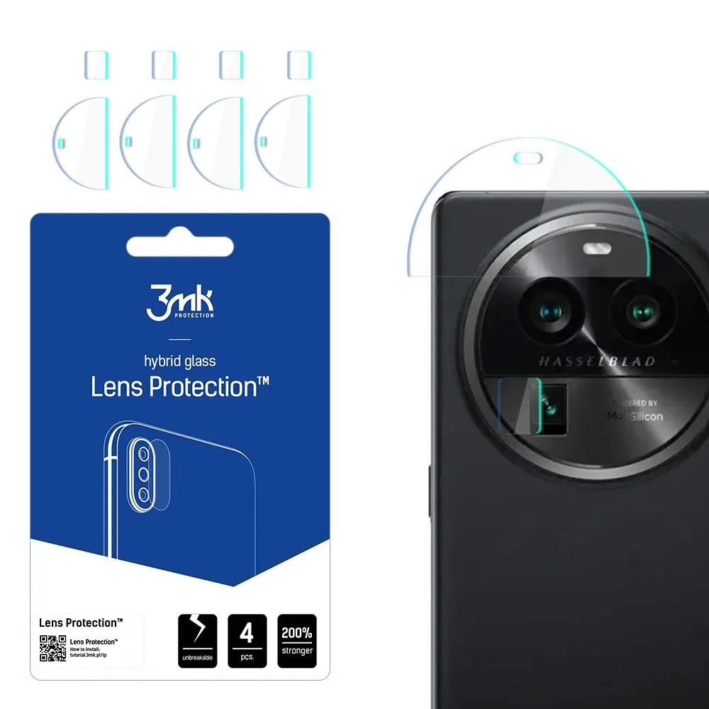 Lens glass for Oppo Find X6 Pro - 3mk Lens Protection