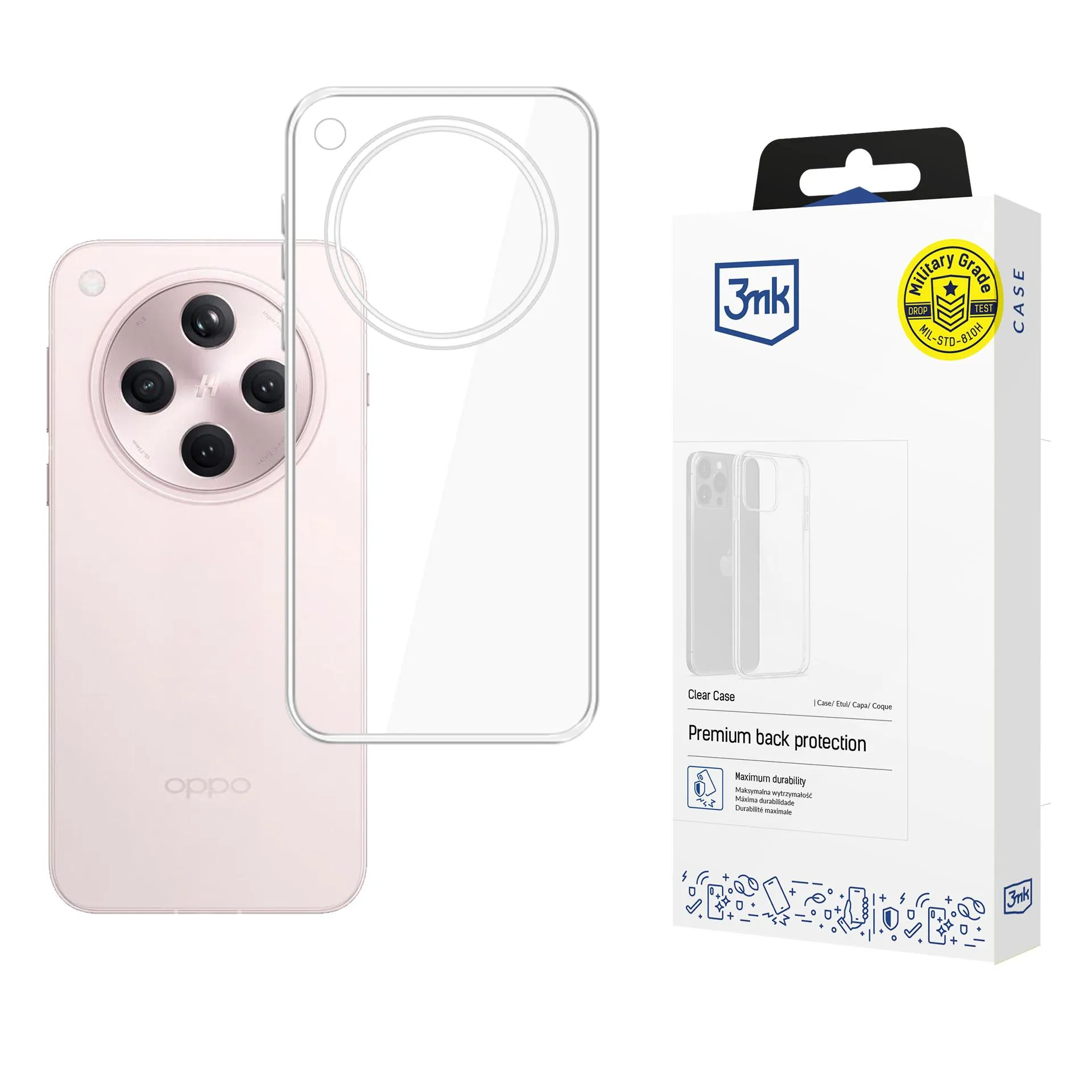Case for Oppo Find X8 - 3mk Clear Case