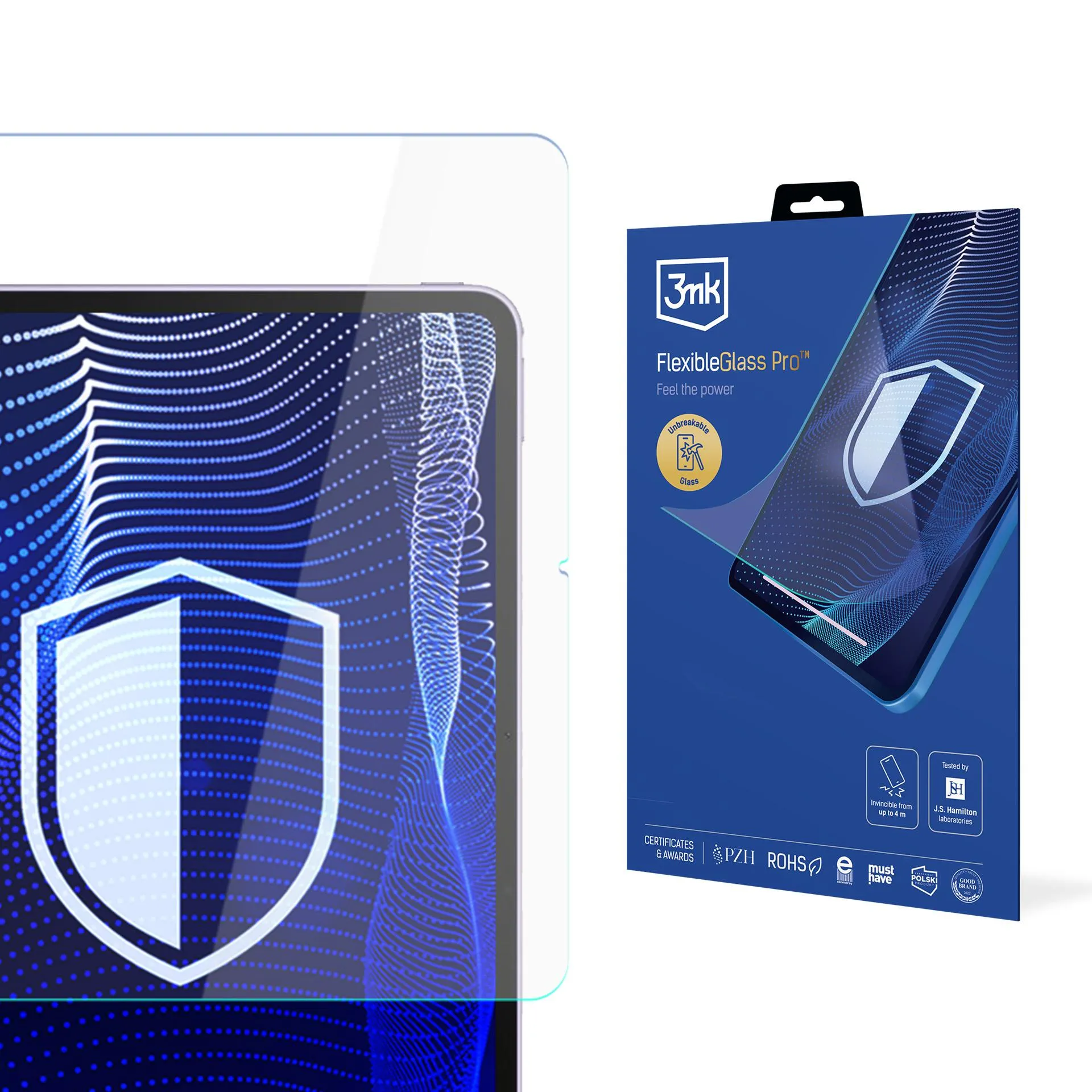 Shatterproof Glass for Oppo Pad 3 - 3mk FlexibleGlass Pro