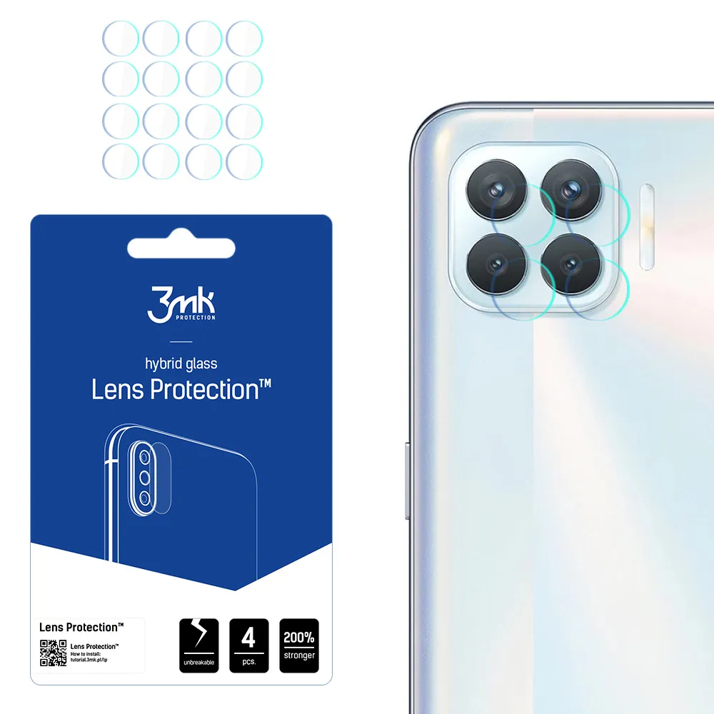 Lens glass for Oppo Reno 4 F - 3mk Lens Protection