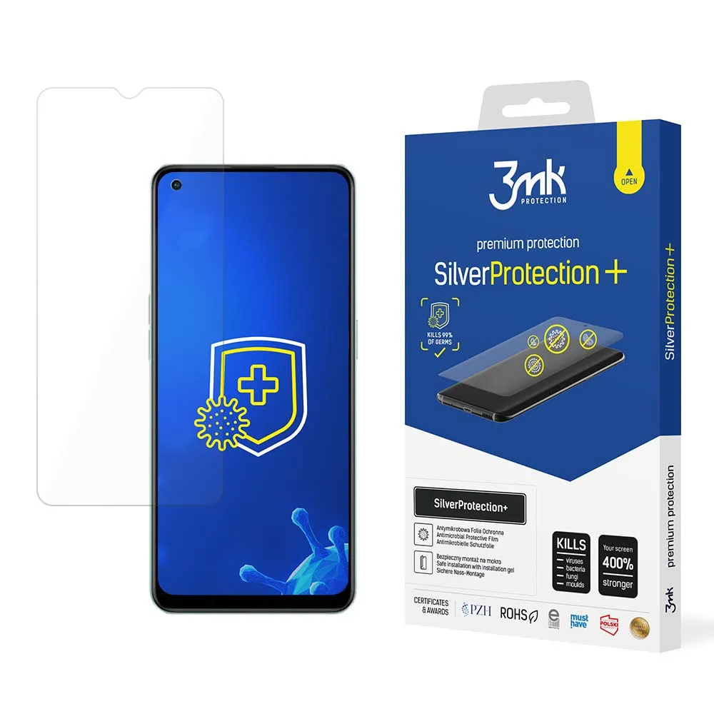 Anti-Shock Protective Film for OPPO Reno 7 Lite 5G - 3mk SilverProtection+