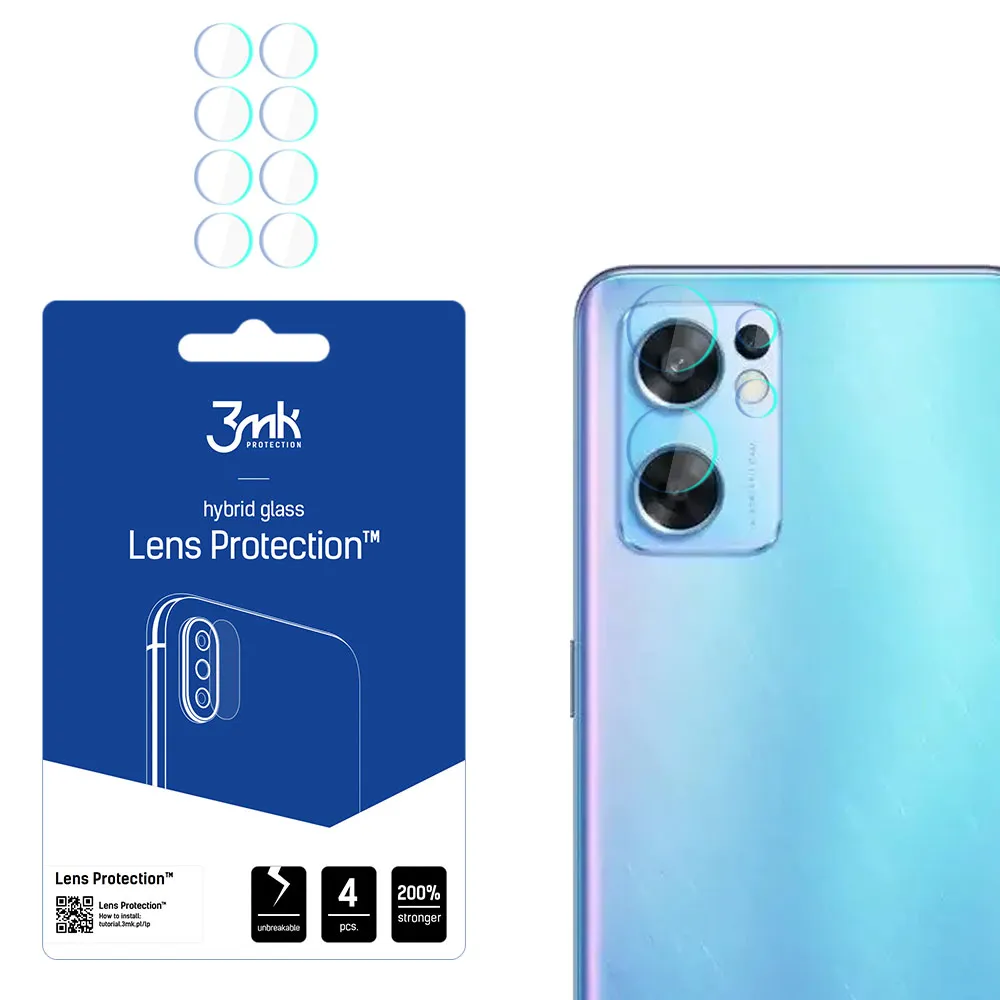 Lens glass for Oppo Reno 7 SE 5G - 3mk Lens Protection
