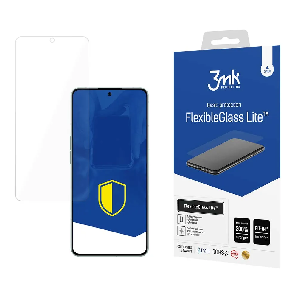 Unbreakable hybrid glass for Oppo Reno 8 Pro - 3mk FlexibleGlass Lite