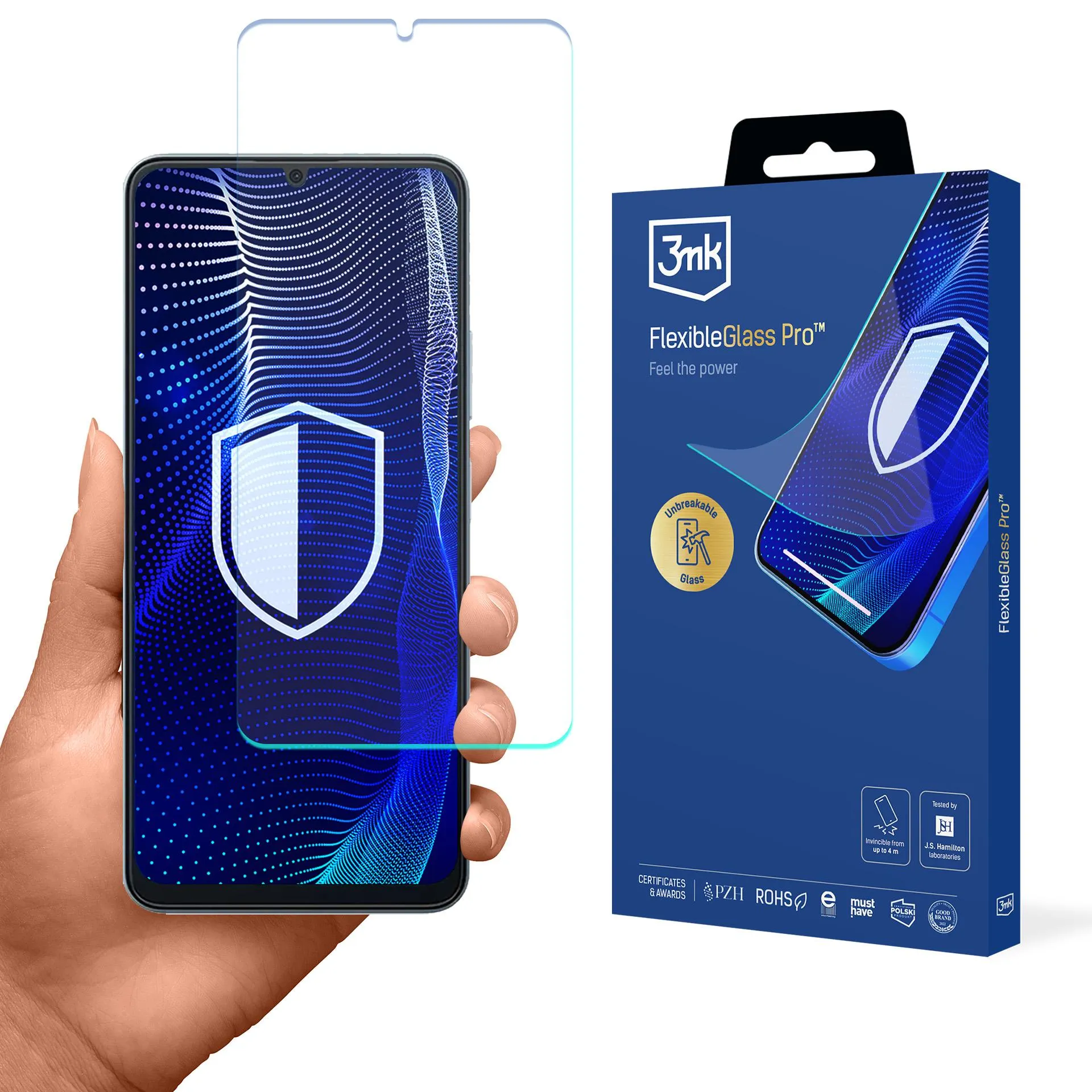 Shatterproof glass for Oscal Modern 8 - 3mk FlexibleGlass Pro