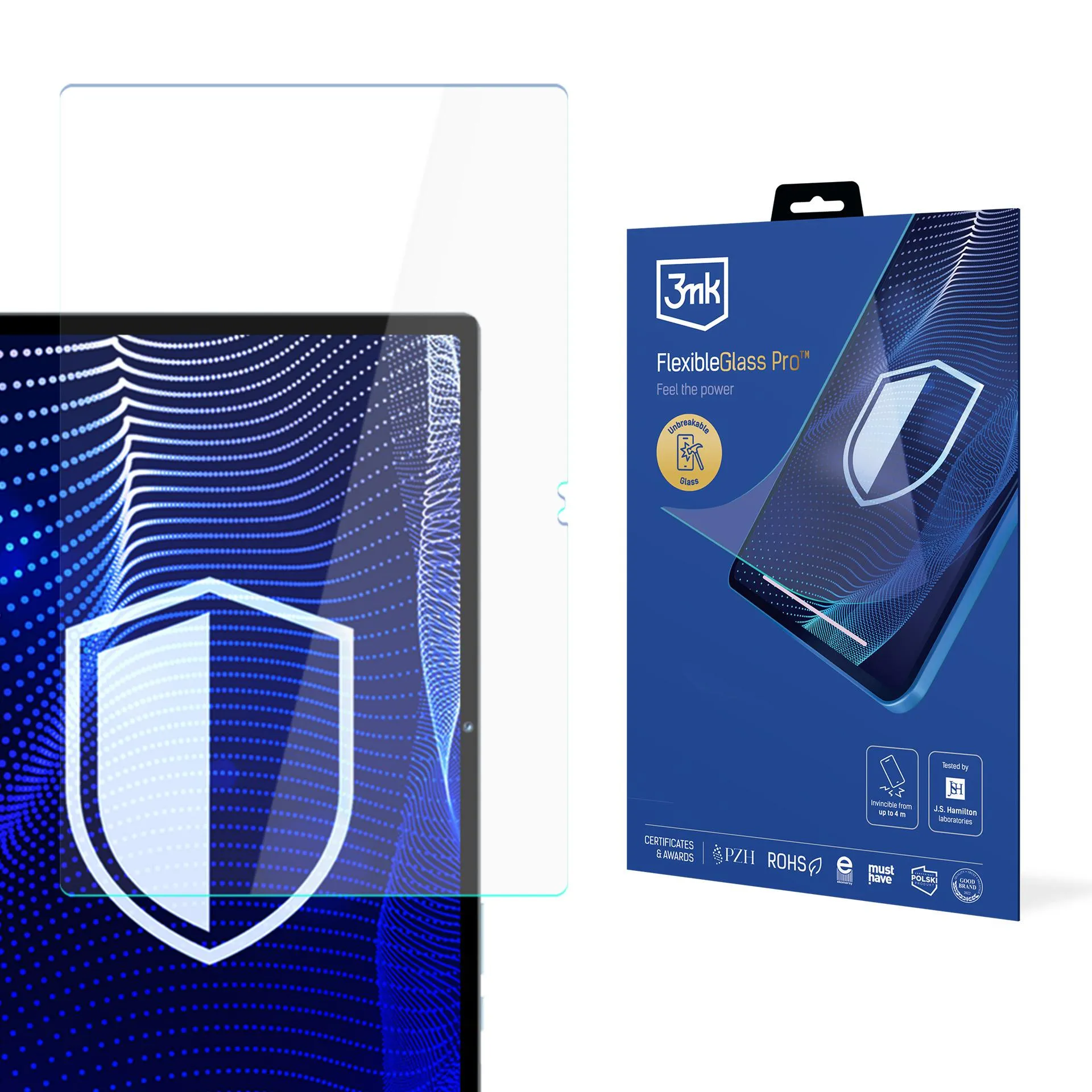 Shatterproof Glass for Oukitel OKT3 - 3mk FlexibleGlass Pro