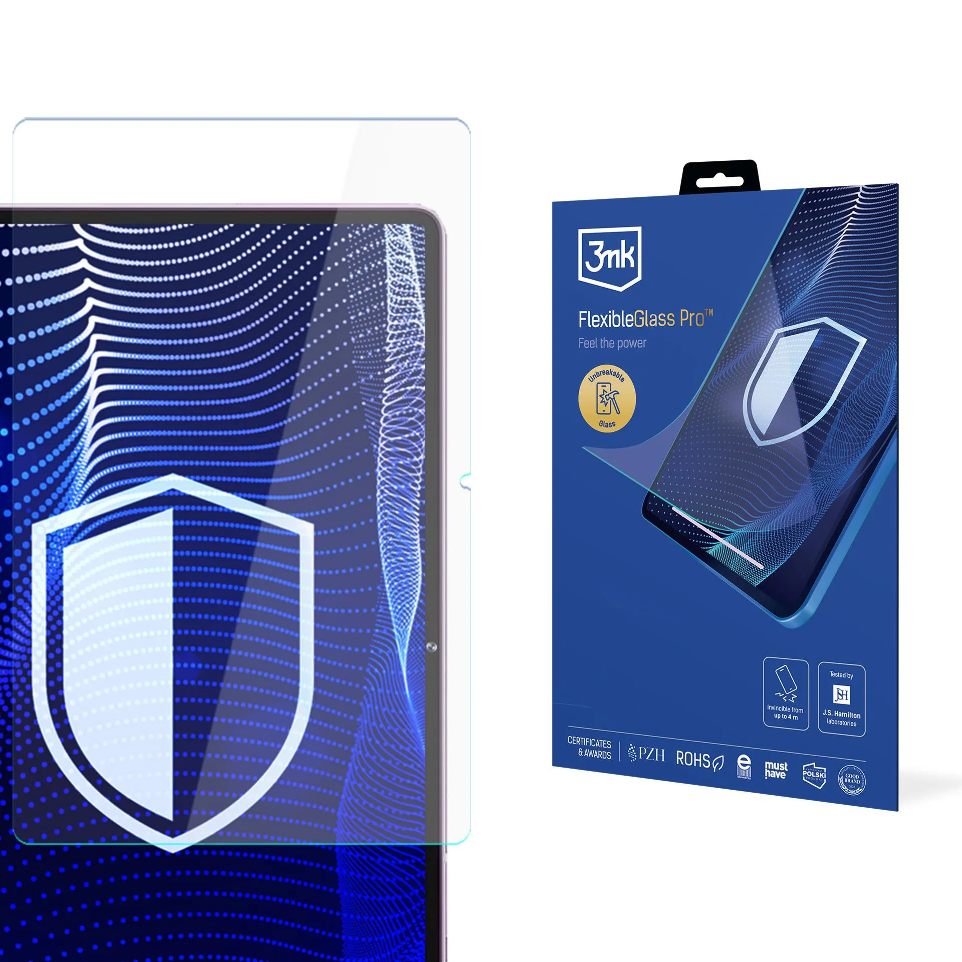 Shatterproof Glass for Oukitel OT12 - 3mk FlexibleGlass Pro