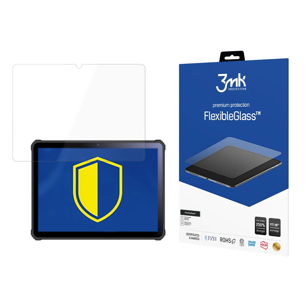 Shatterproof hybrid glass for Oukitel RT1 - 3mk FlexibleGlass