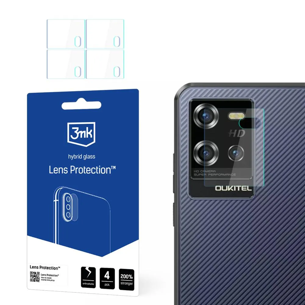 Lens glass for Oukitel WP50 - 3mk Lens Protection
