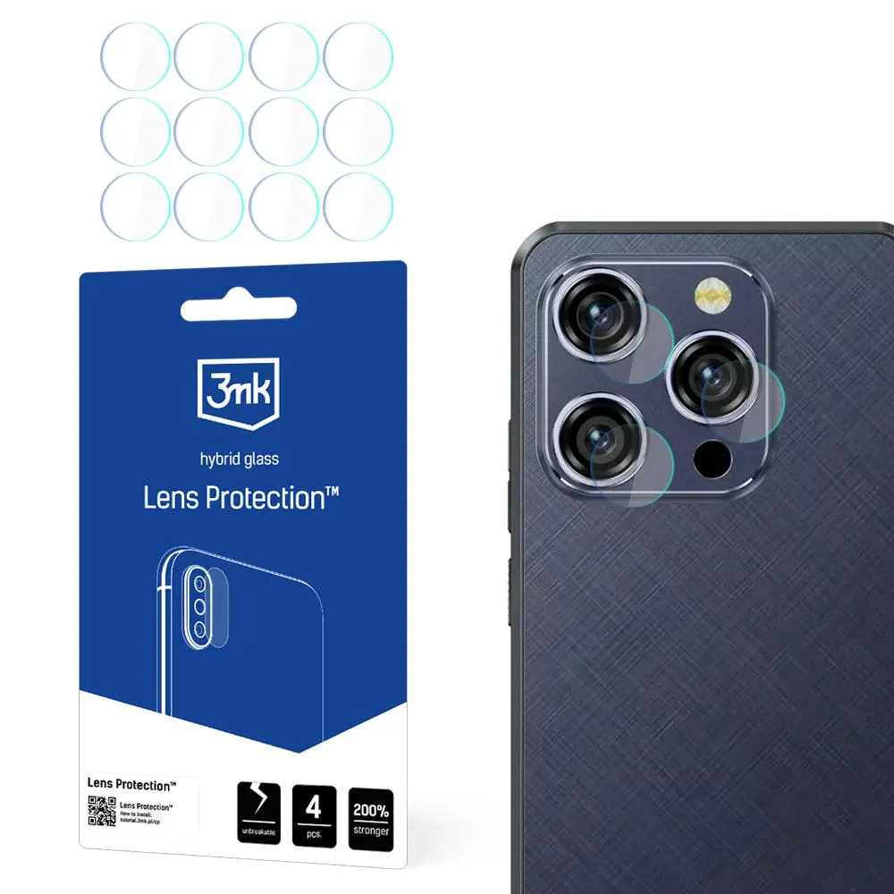 Lens glass for Oukitel WP52 - 3mk Lens Protection