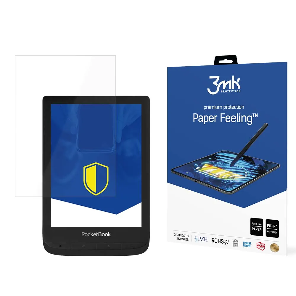 Protective film for PocketBook Touch Lux 5 - 3mk Paper Feeling (2 pcs.)