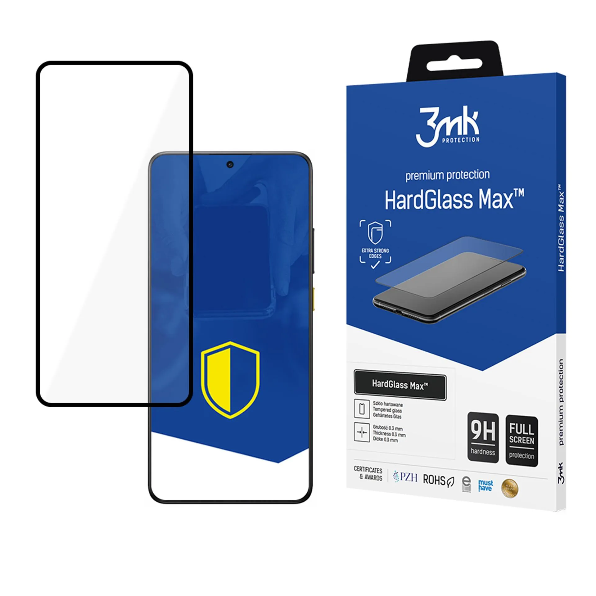 Reinforced tempered glass for POCO X7 Pro - 3mk HardGlass Max