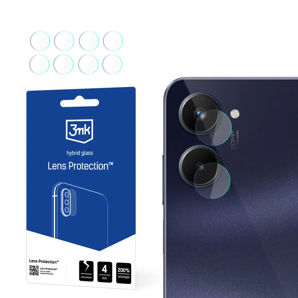 Lens glass for Realme 10 4G - 3mk Lens Protection