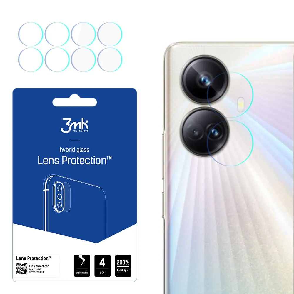 Lens glass for Realme 10 Pro+ - 3mk Lens Protection