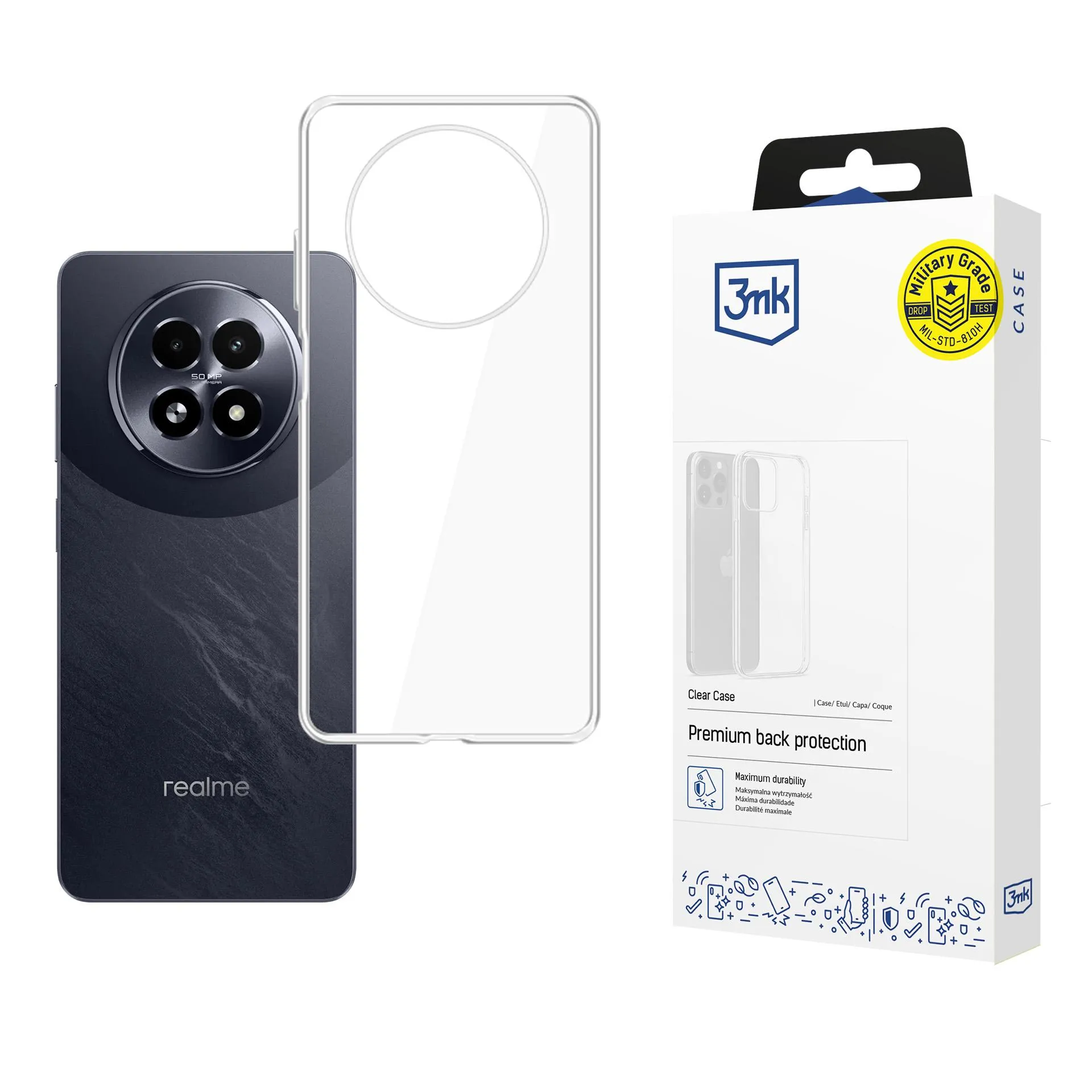 Case for Realme 13 5G - 3mk Clear Case