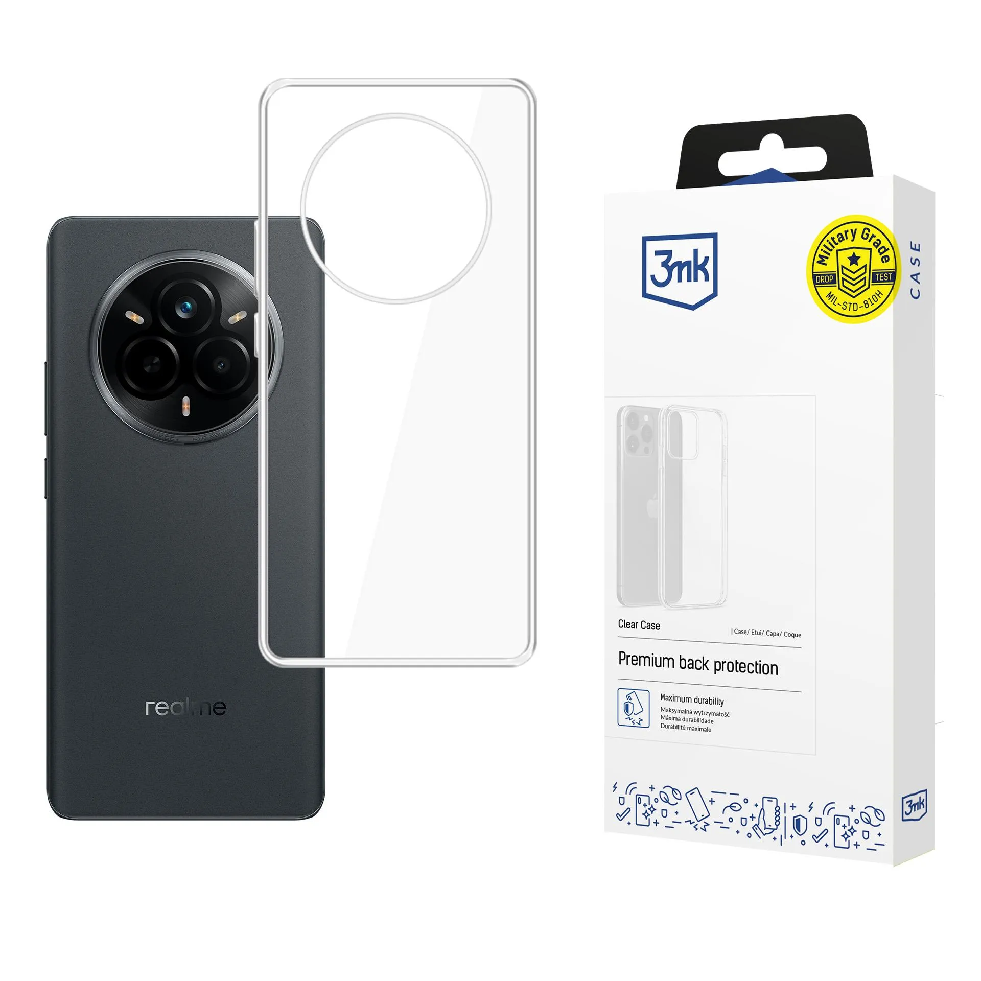 Case for Realme 14 Pro - 3mk Clear Case