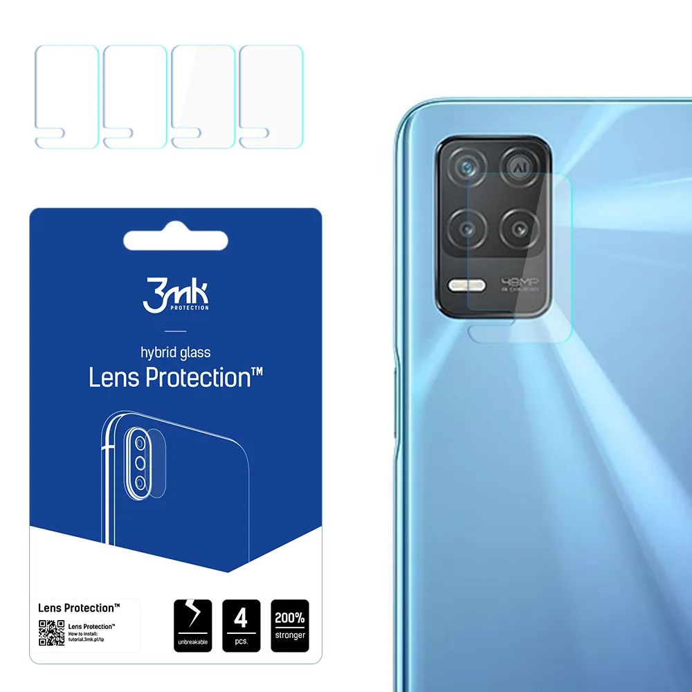 Lens glass for Realme 8 5G - 3mk Lens Protection