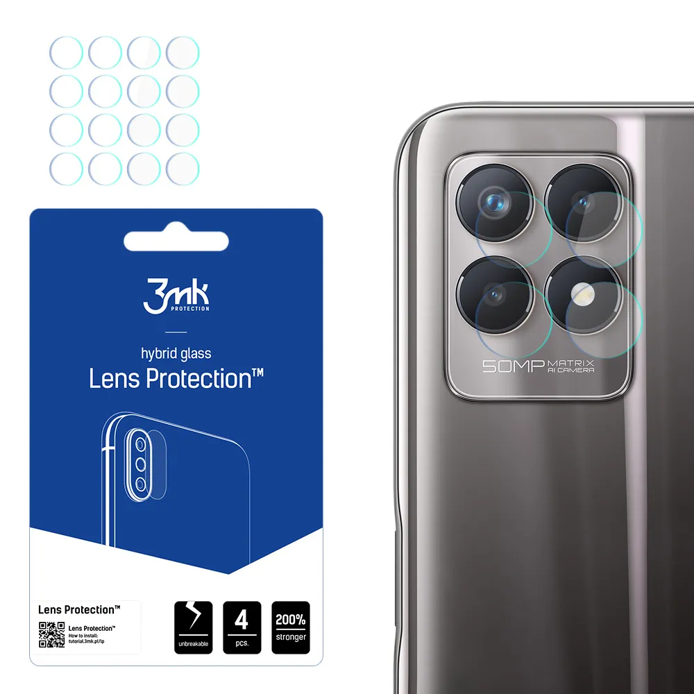 Lens glass for Realme 8i - 3mk Lens Protection