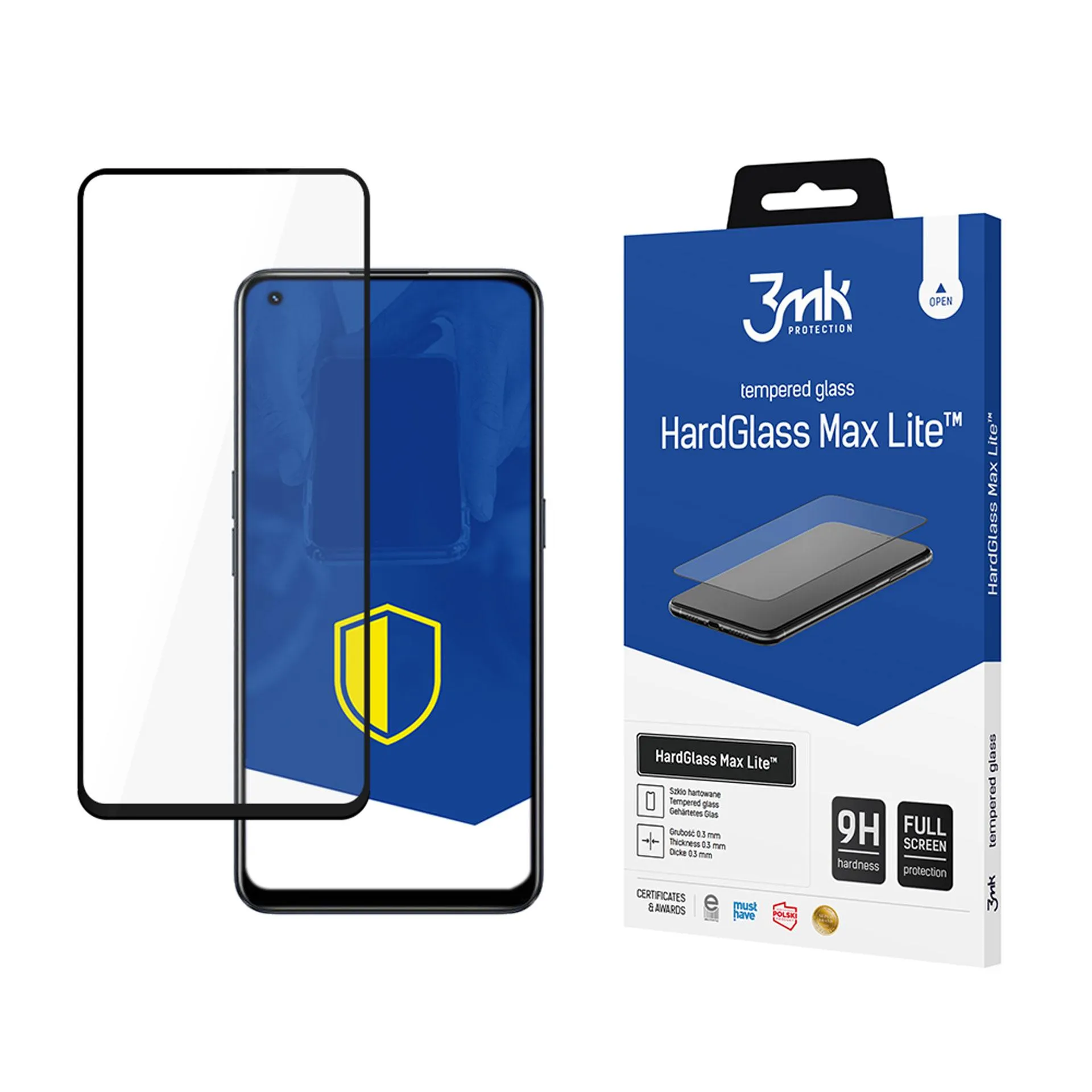 Tempered glass for Realme 9 Pro - 3mk HardGlass Max Lite