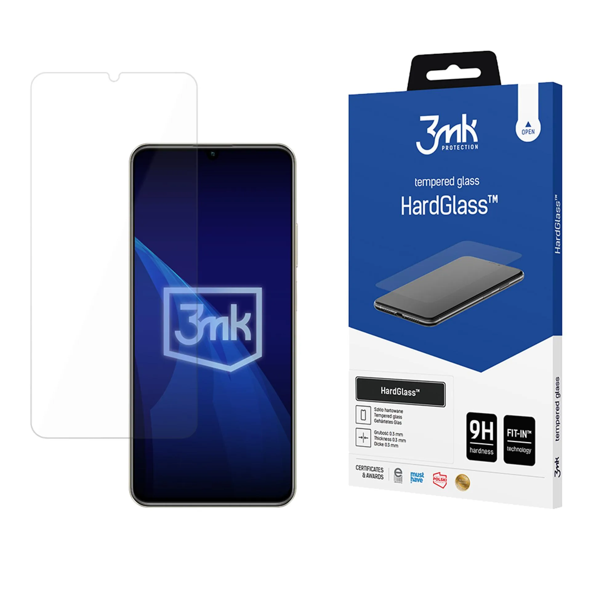 Tempered glass for Realme C61 - 3mk HardGlass