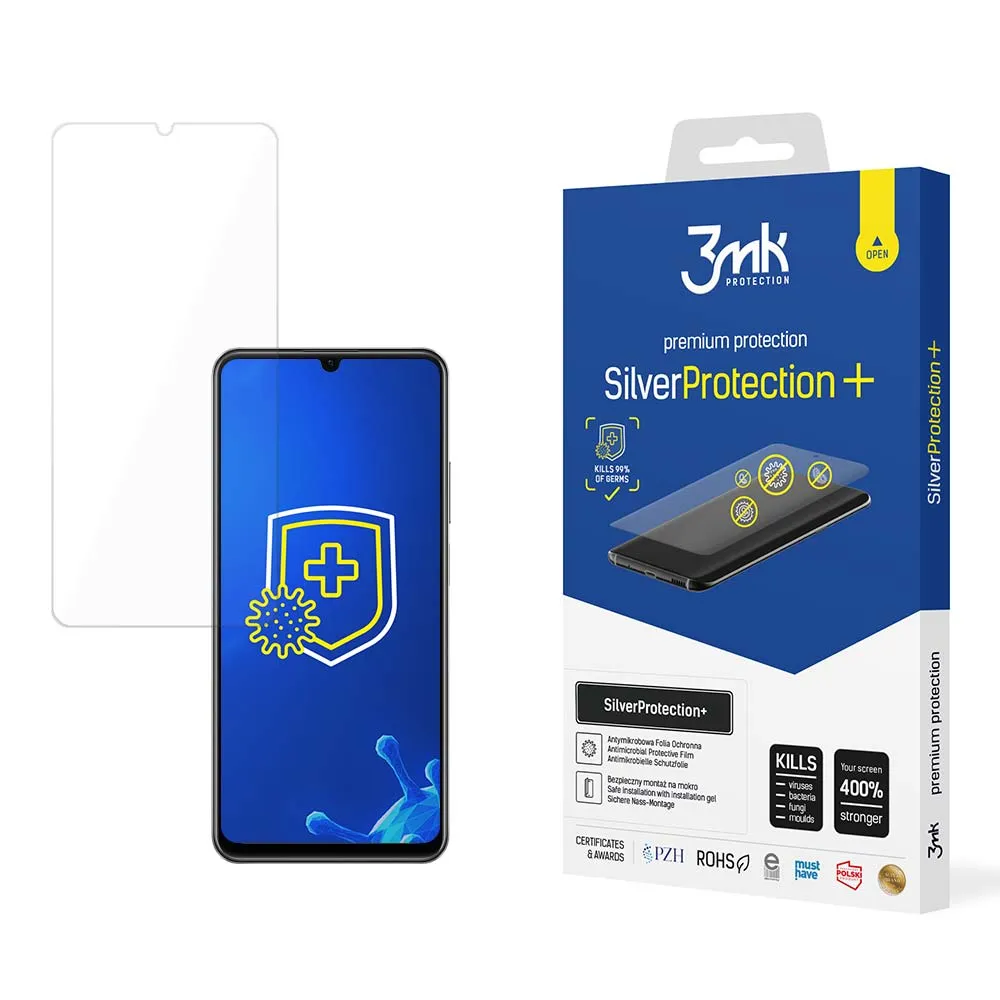 Anti-Shock Protective Film for Realme Note 50 - 3mk SilverProtection+