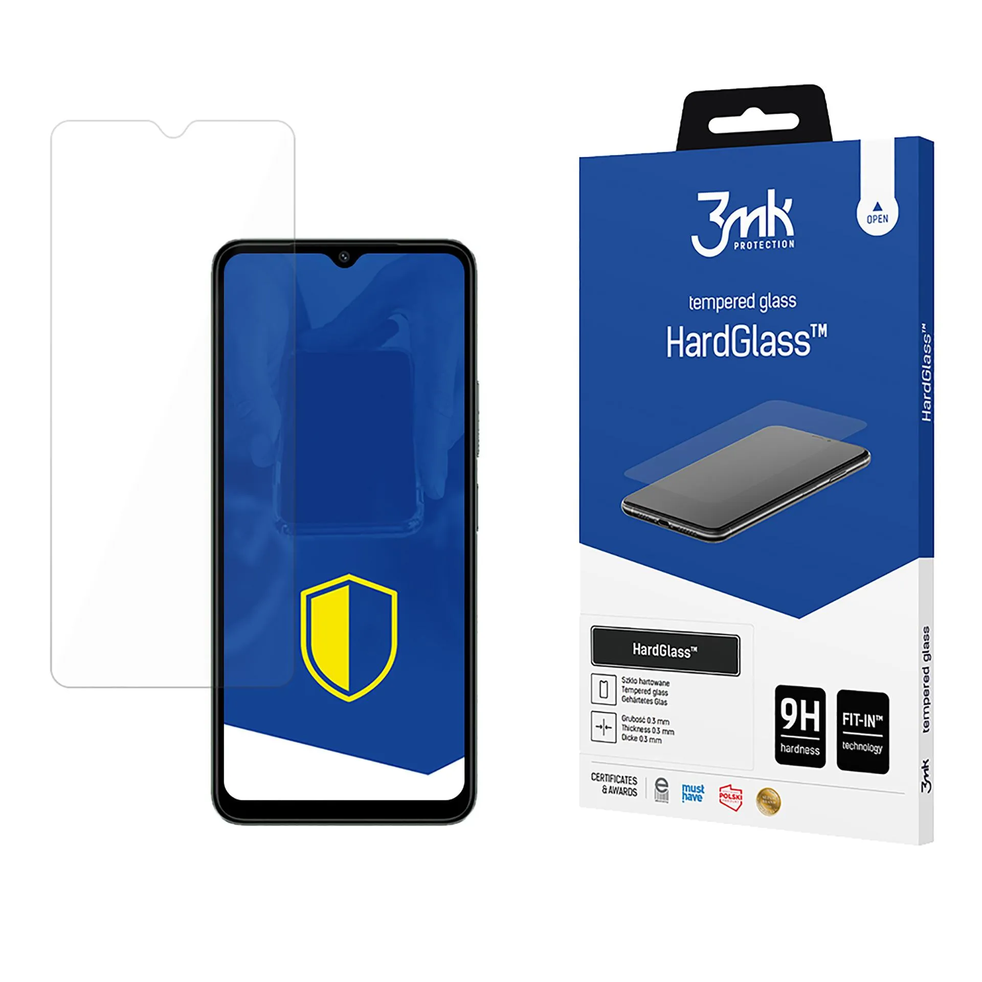 Tempered glass for Redmi A3 Pro - 3mk HardGlass