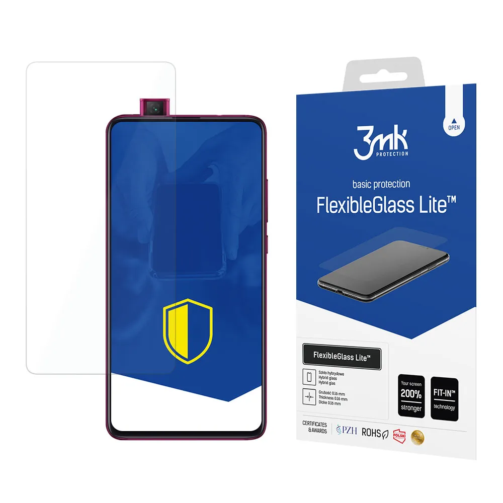 Unbreakable hybrid glass for Redmi K20 Pro - 3mk FlexibleGlass Lite