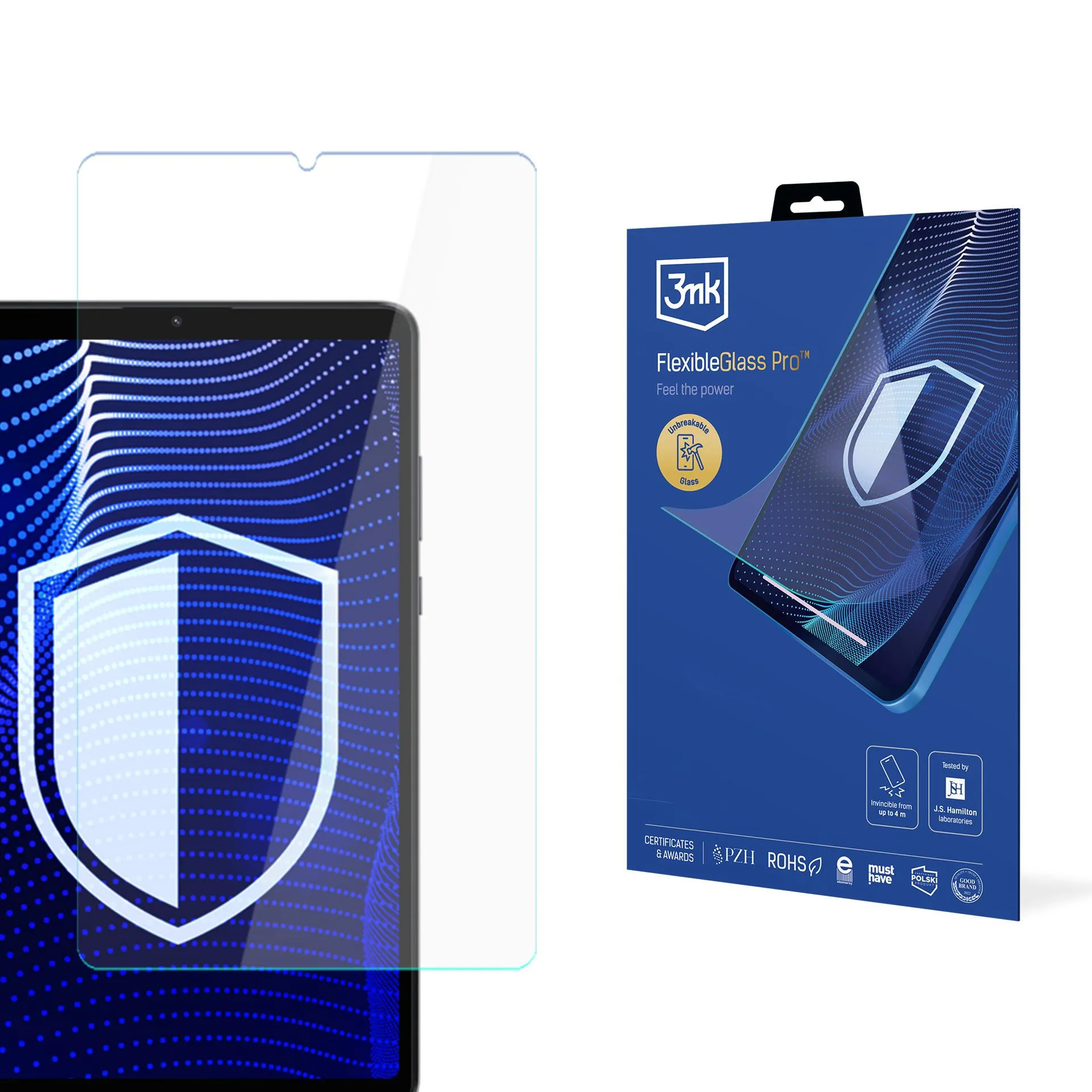 Shatterproof Glass for Redmi Pad SE 4G - 3mk FlexibleGlass Pro