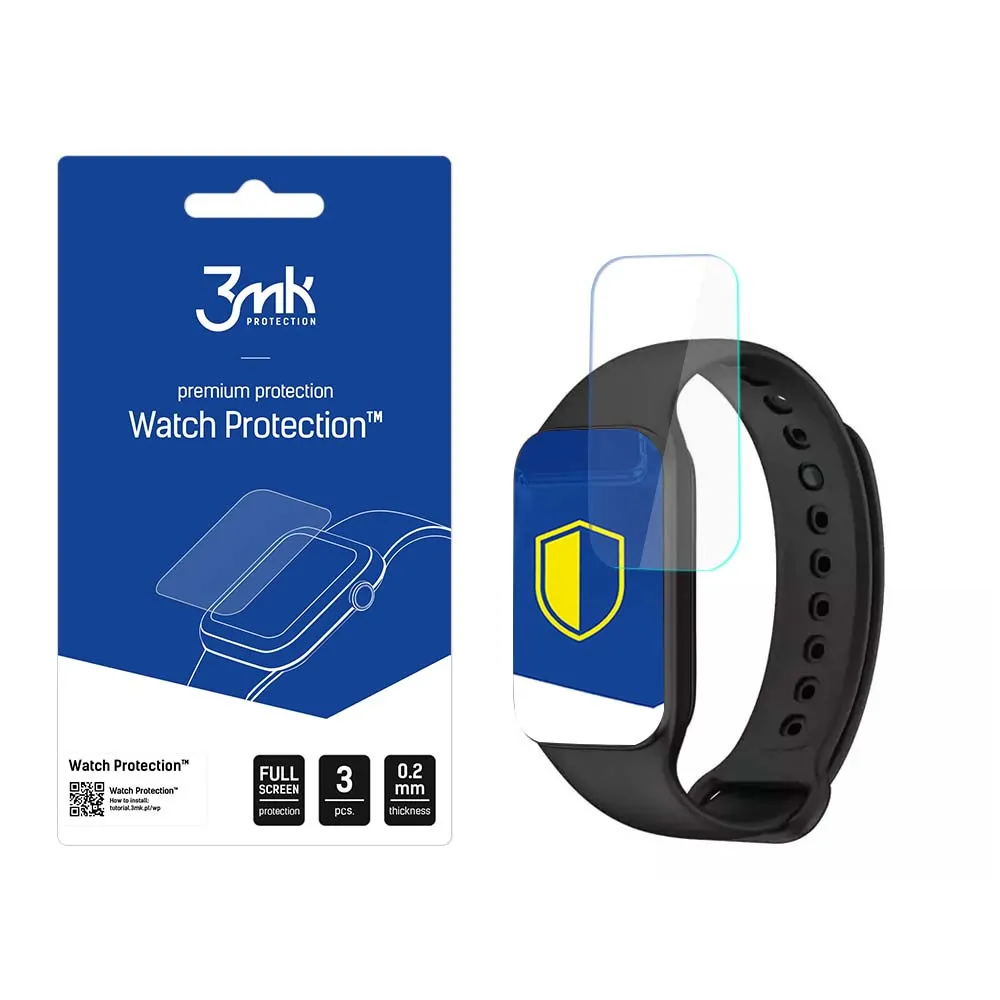 Protective screen film for smartwatch Redmi Smart Band 2 - 3mk Watch Protection