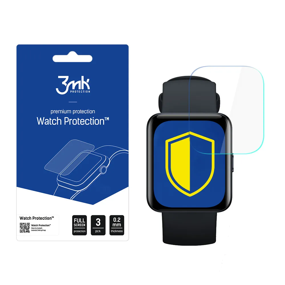 Protective screen film for smartwatch Redmi Watch 2 Lite - 3mk Watch Protection