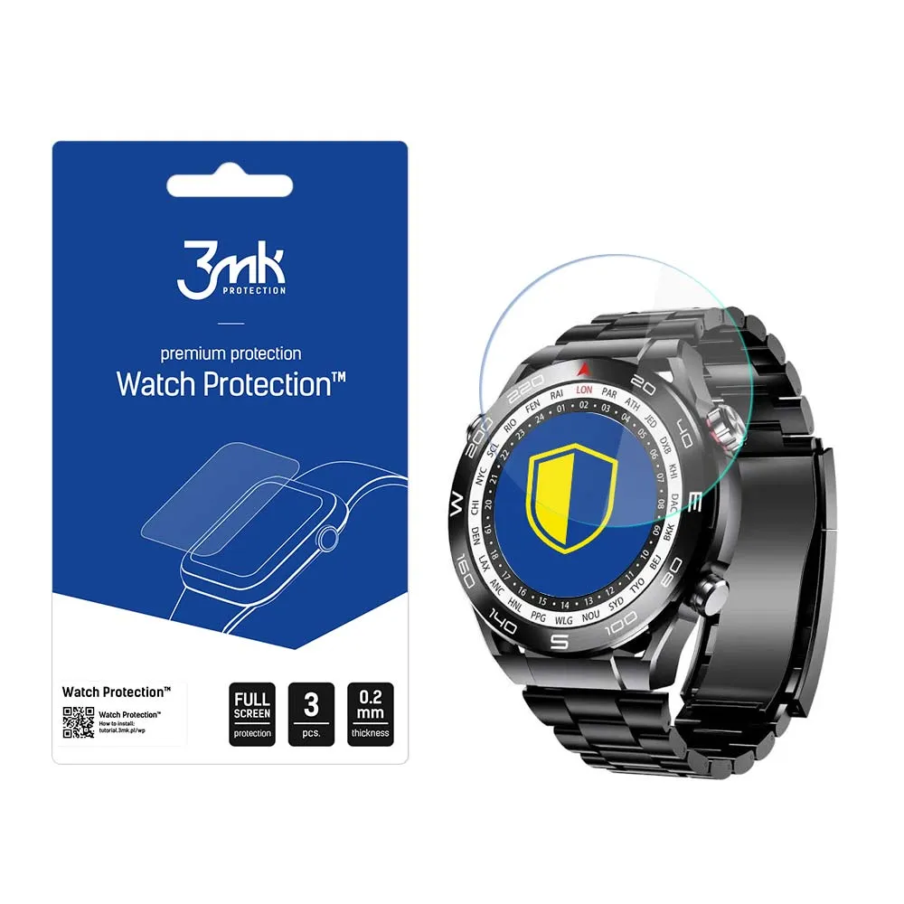 Protective glass for Rubicon RNCF22 smartwatch screen - 3mk Watch Protection