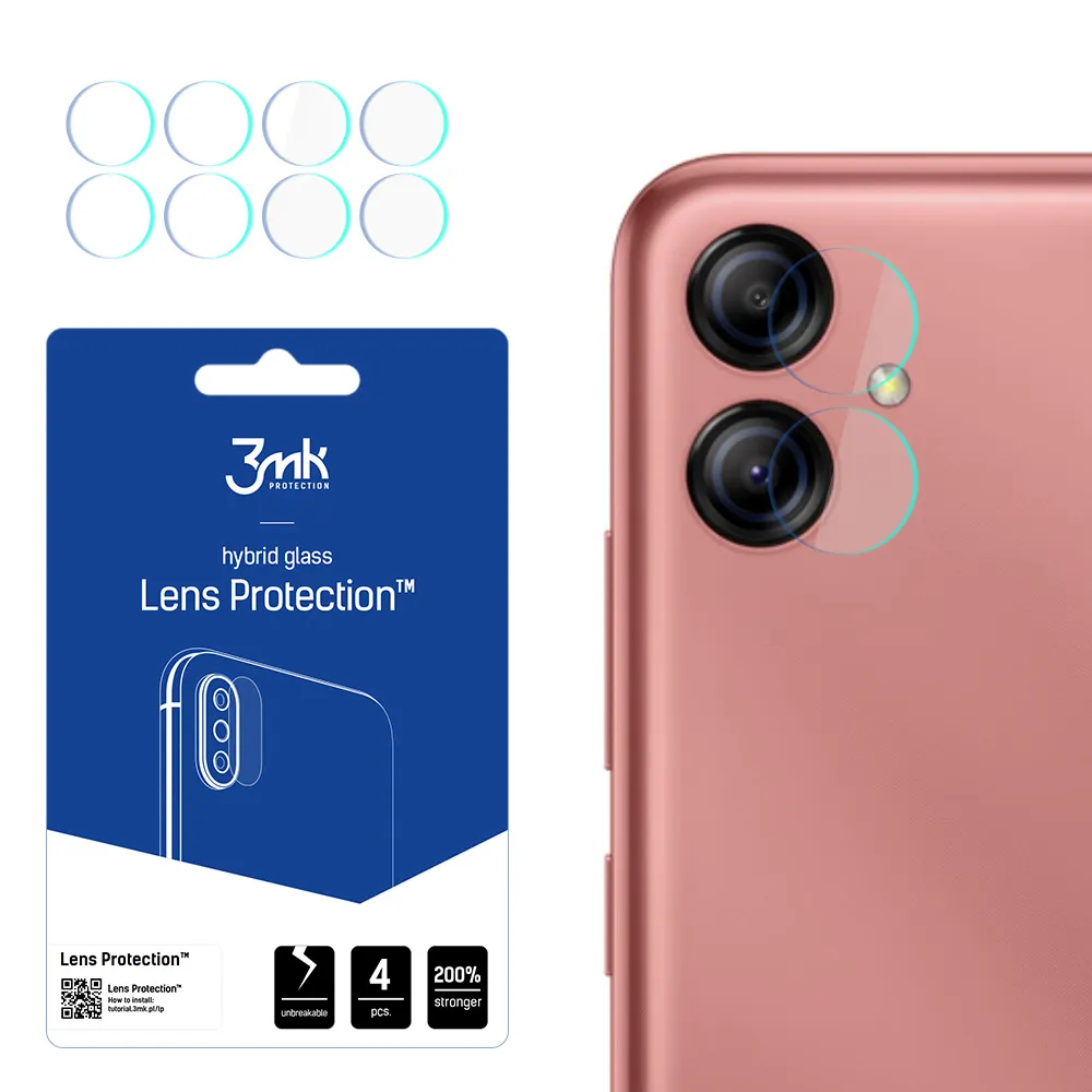 Lens glass for Samsung Galaxy A04e - 3mk Lens Protection