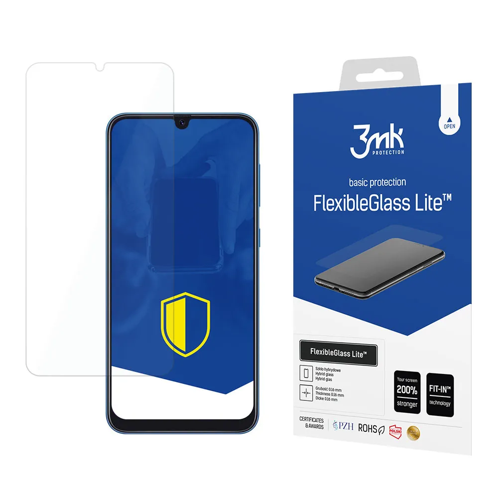 Unbreakable hybrid glass for Samsung Galaxy A10 - 3mk FlexibleGlass Lite