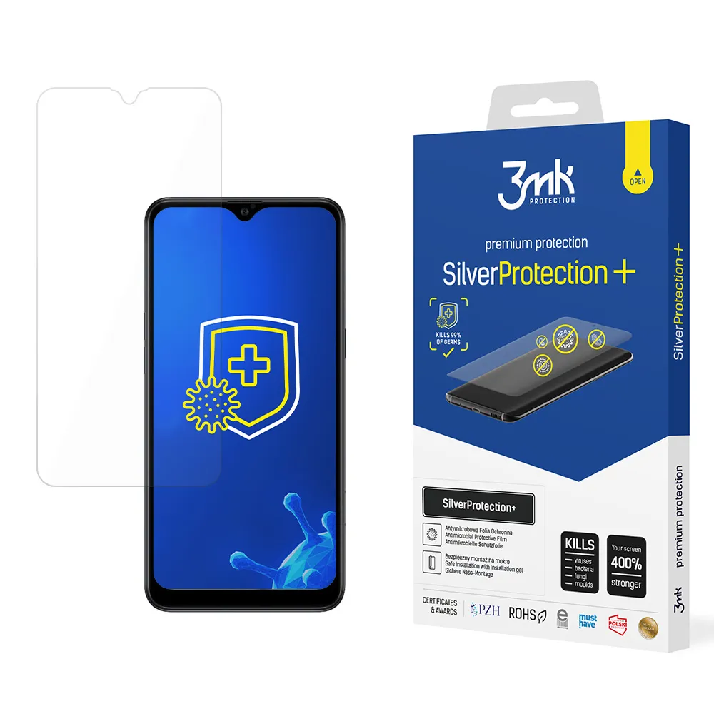 Anti-Shock Protective Film for Samsung Galaxy A10s - 3mk SilverProtection+