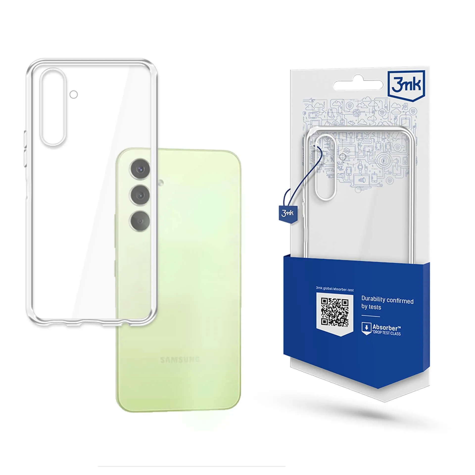 Case for Samsung Galaxy A14 5G - 3mk Clear Case