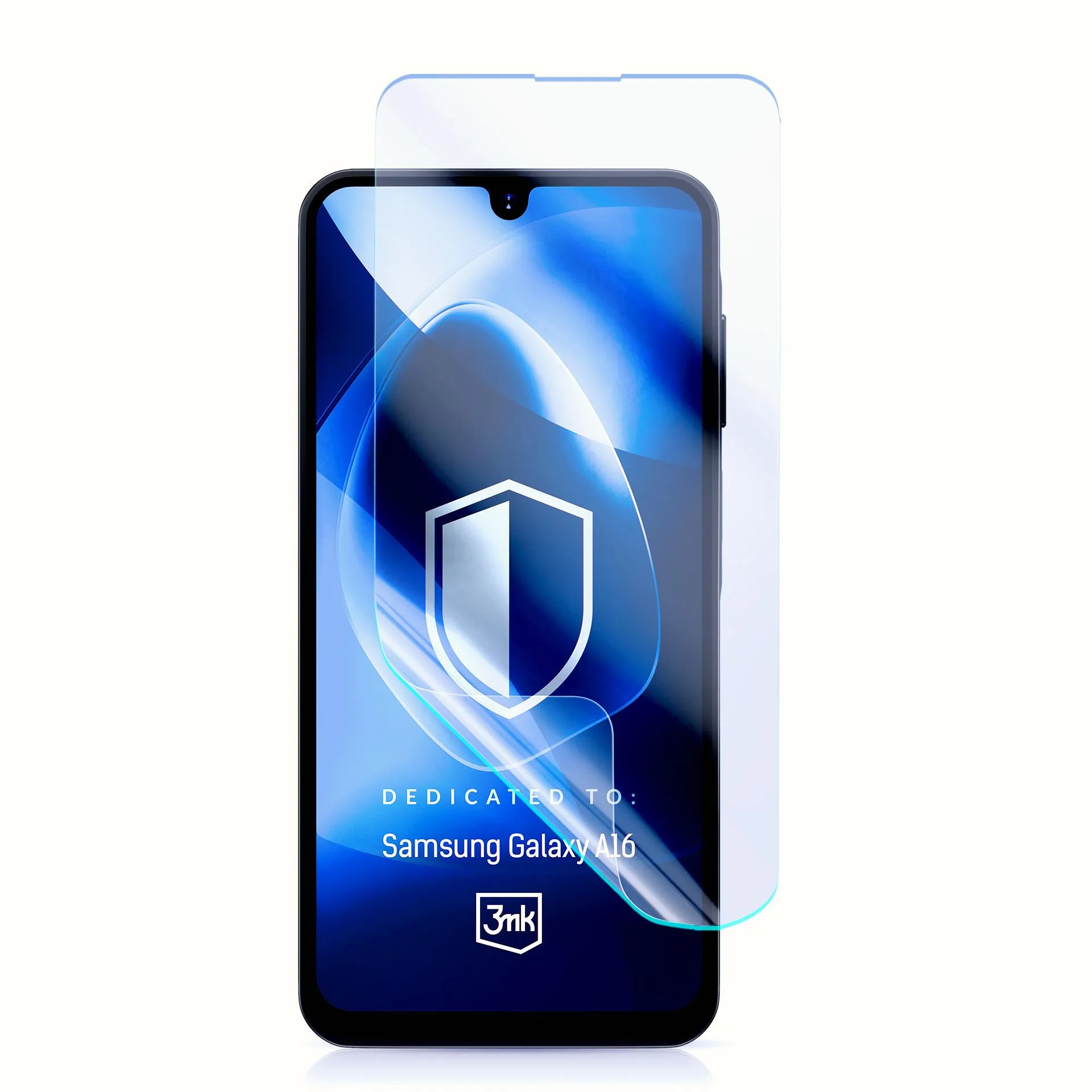 Shatterproof hybrid glass on Samsung Galaxy A16 - 3mk FlexibleGlass™