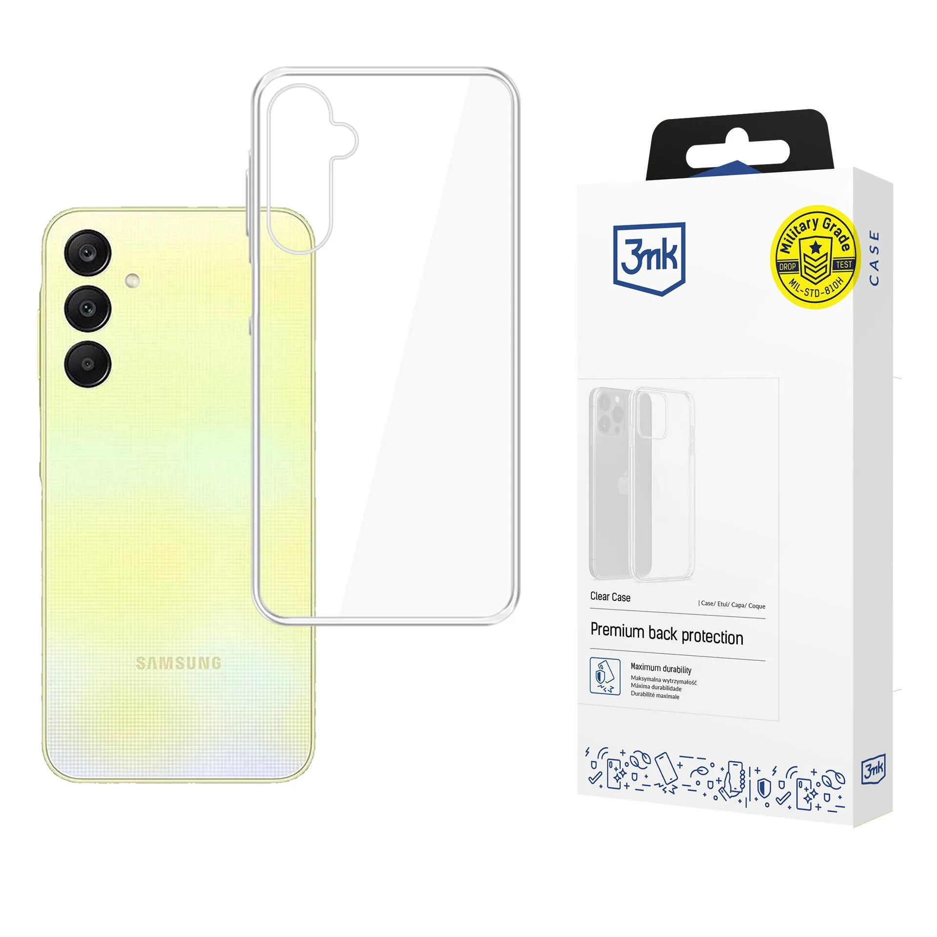 Case for Samsung Galaxy A26 5G - 3mk Clear Case