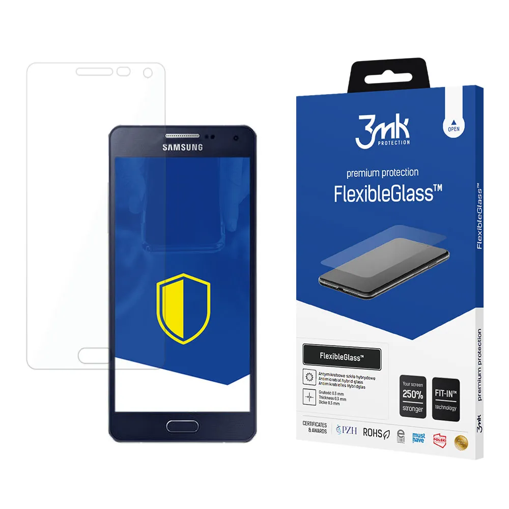 Shatterproof hybrid glass on Samsung Galaxy A5 - 3mk FlexibleGlass™