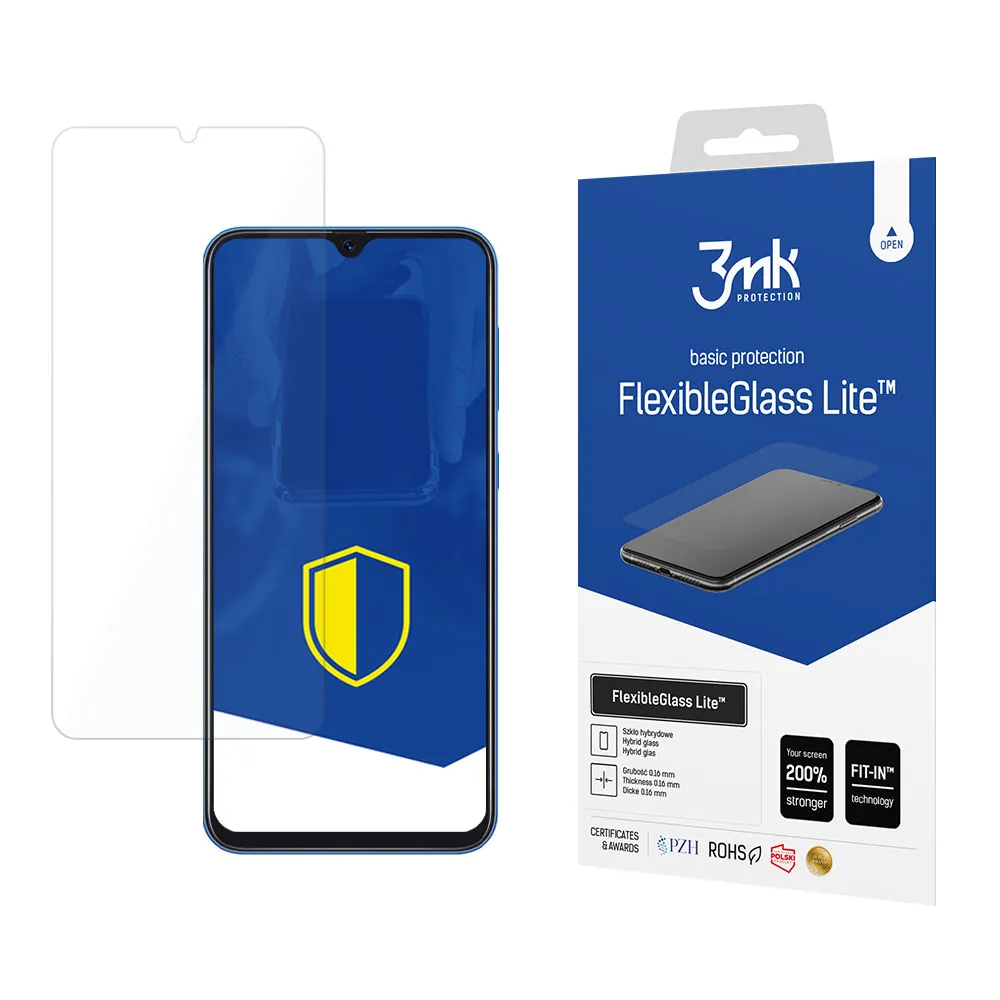 Unbreakable hybrid glass for Samsung Galaxy A50 - 3mk FlexibleGlass Lite