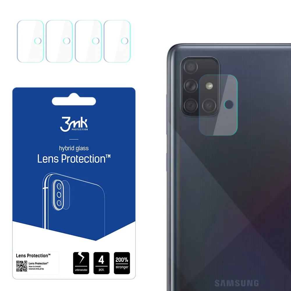 Lens glass for Samsung Galaxy A71 5G - 3mk Lens Protection