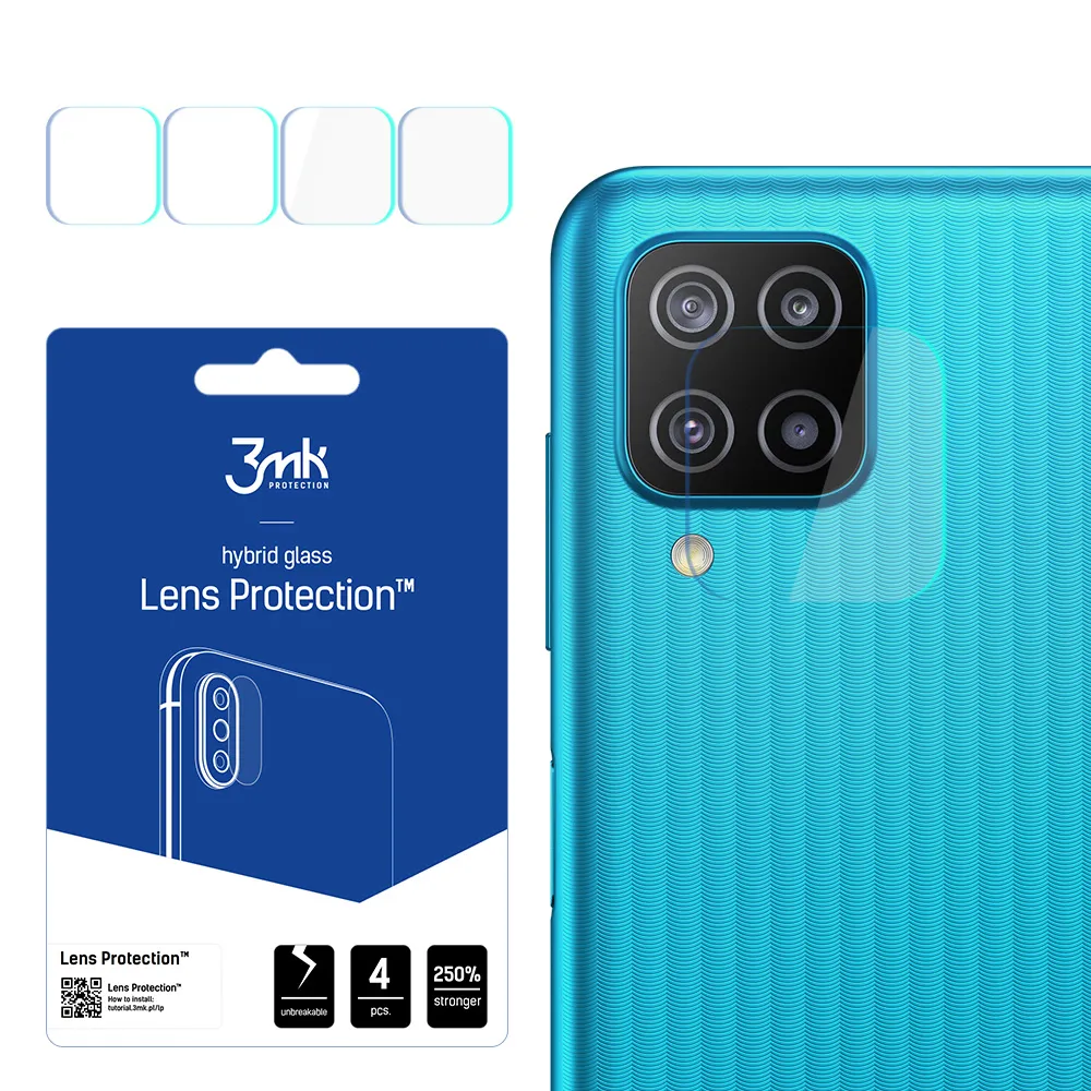 Lens glass for Samsung Galaxy F12 - 3mk Lens Protection