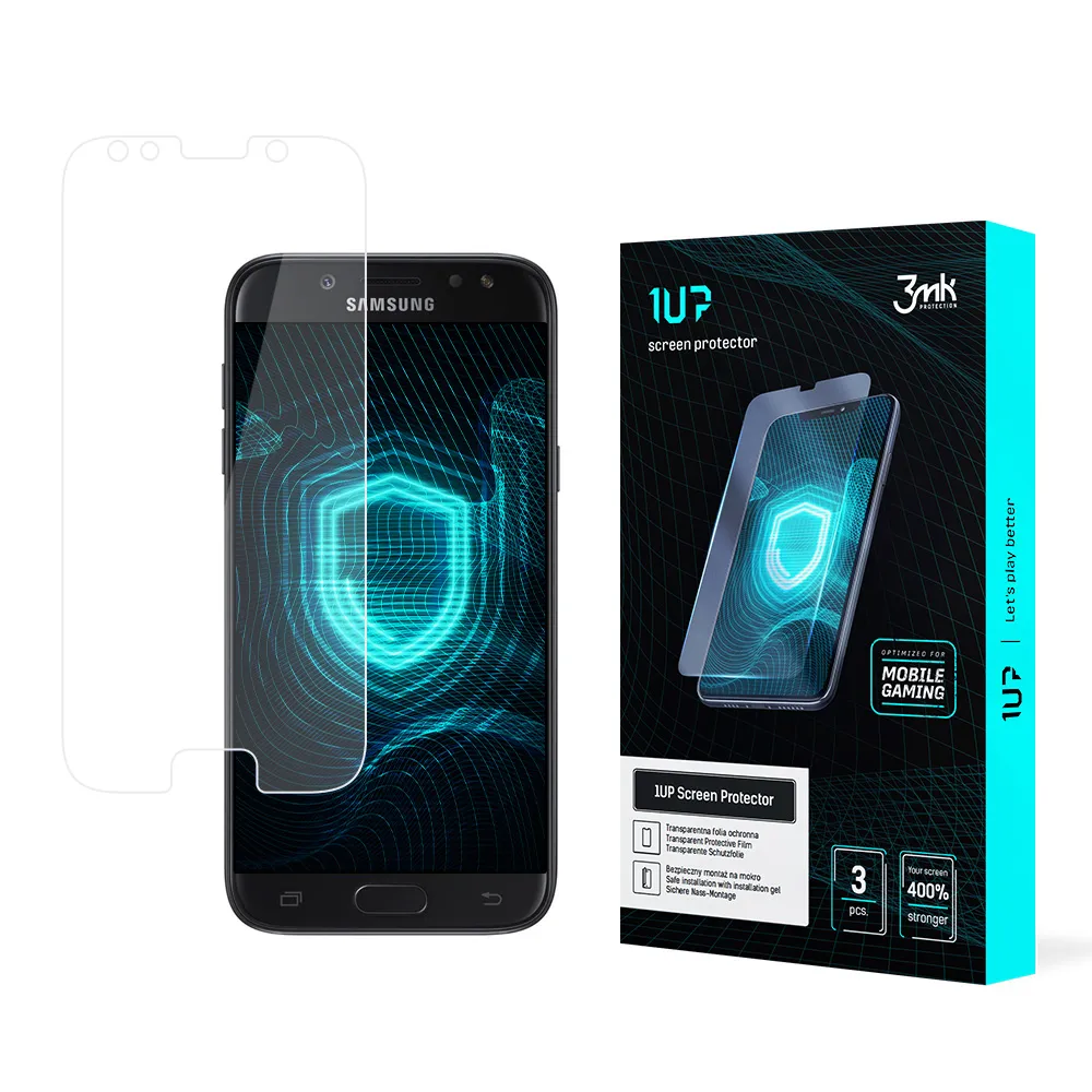 Protective film for Samsung Galaxy J5 2017 - 3mk 1UP screen protector (3 pieces)