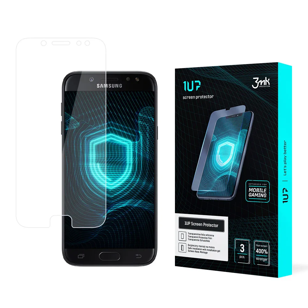 Protective film for Samsung Galaxy J7 2017 - 3mk 1UP screen protector (3 pieces)