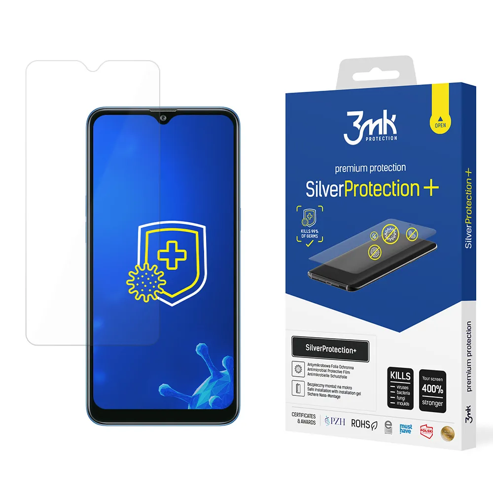 Anti-Shock Protective Film for Samsung Galaxy M01s - 3mk SilverProtection+