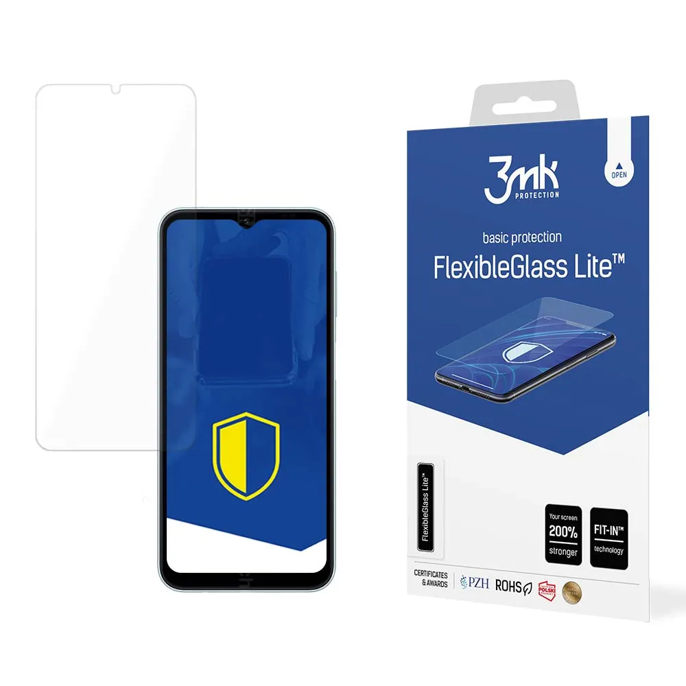 Unbreakable hybrid glass for Samsung Galaxy M14 - 3mk FlexibleGlass Lite