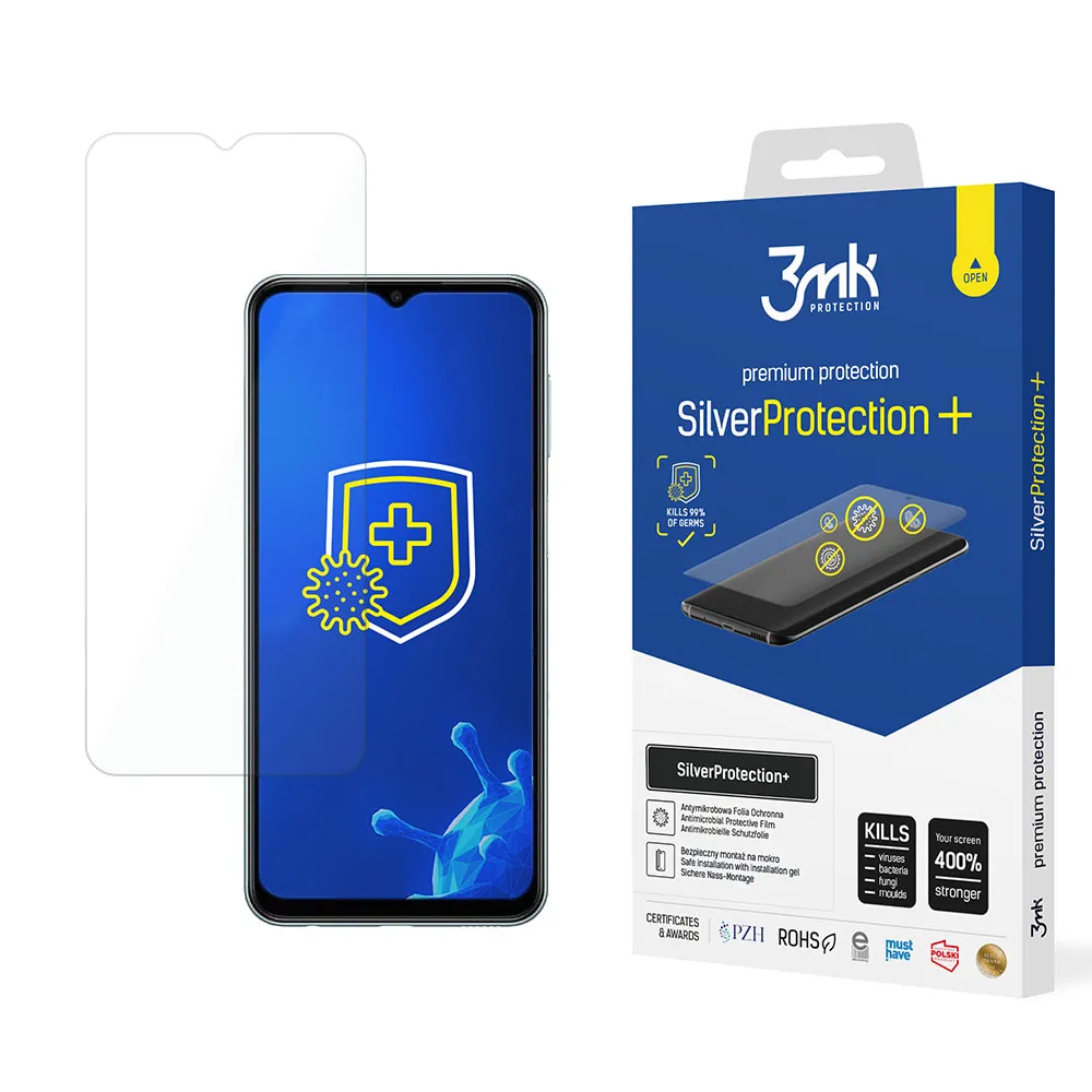 Anti-Shock Protective Film for Samsung Galaxy M23 5G - 3mk SilverProtection+